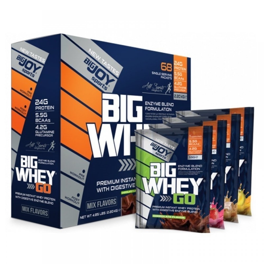 BİG JOY BİG WHEY GO 2244 GR - 68 PAKET