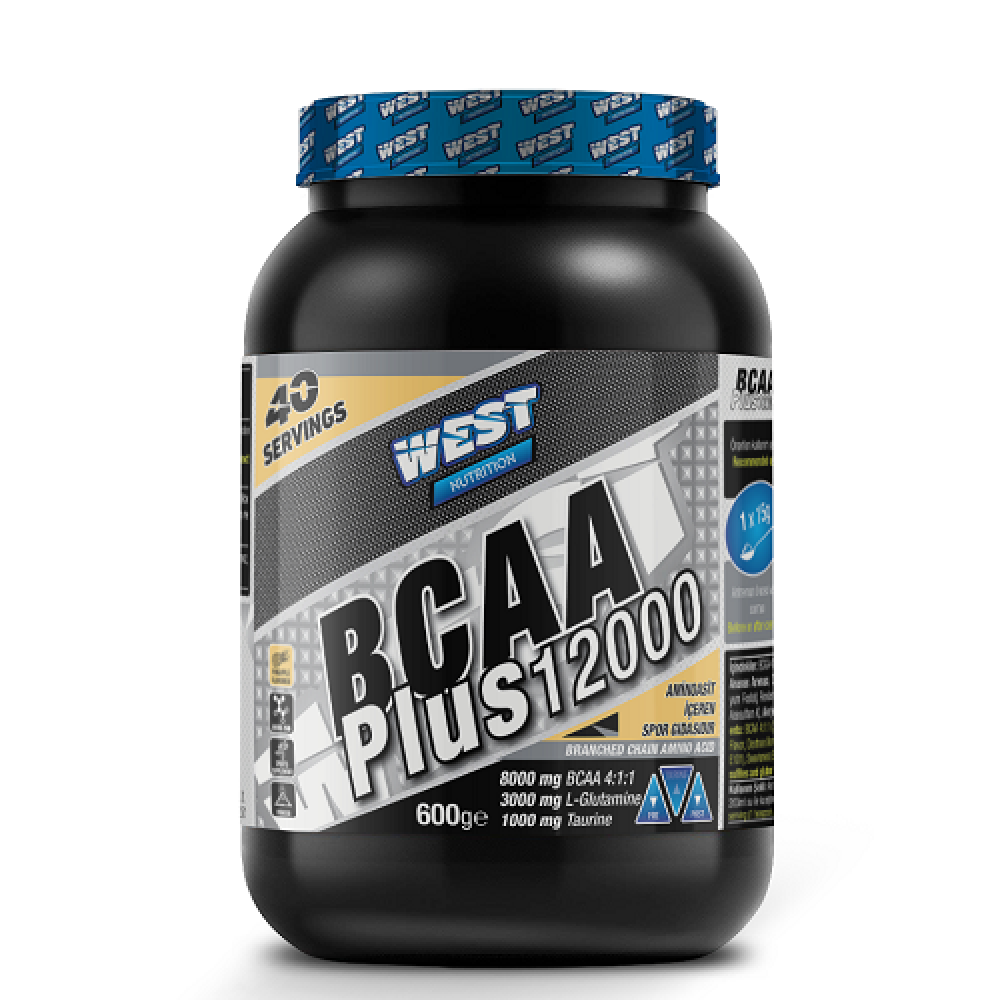 West Nutrition BCAA 12000 Plus+Glutamin+Taurin 600 Gr